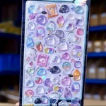 برچسب مدل برجسته شبتاب طرح فانتزی کد 06 - تصویر 2