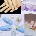 نگین چسبی صورت مدل مروارید و الماس بسته ۱۵۰ عددی - تصویر 8