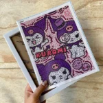 بازی آموزشی مدل نقاشی الماسی قاب دار طرح کرومی کد ۰۶ - تصویر 4