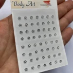 نگین صورت مدل گل بسته 56 عددی - تصویر 3