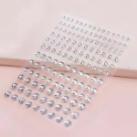 نگین صورت مدل چسبی مجموعه 150 عددی - تصویر 5