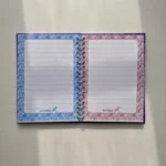 دفتر خاطرات 30 برگ مدل قفل دار طرح کرومی کد ۰۷ - تصویر 4