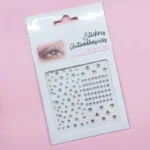 نگین صورت مدل چسبی قلب و نگین بسته 150 عددی - تصویر 7