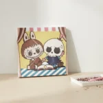 بازی آموزشی مدل ساخت تابلو نقاشی طرح قاب لابوبو کد ۰۵ - تصویر 2