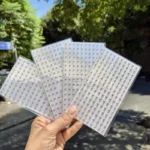 نگین صورت مدل پیرسینگ فیک چسبی بسته 160 عددی - تصویر 4